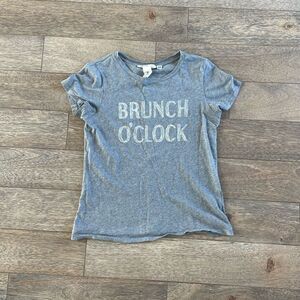 Graphic tee grey size s
